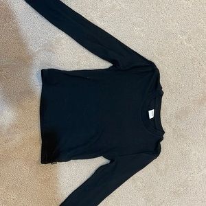 TNA black long sleeve shirt